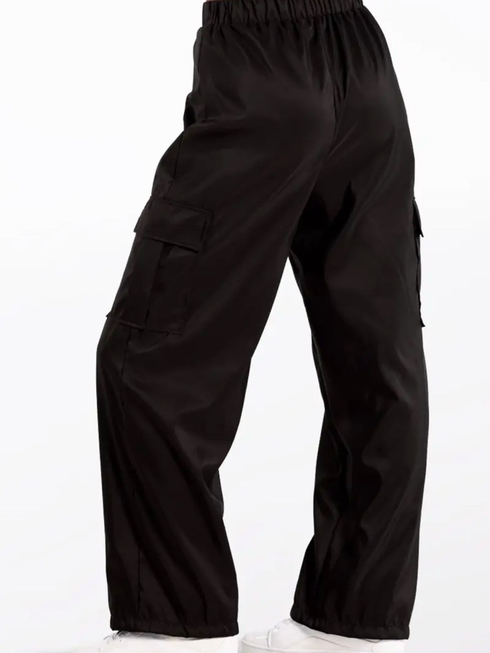 Weissman Balera Wide Leg Cargo Pants Black Child Medium